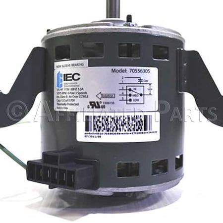 IEC 15HP, 115V  FAN COIL MOTOR E020-70556305